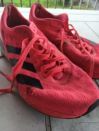Zapatillas Adidas Correr Rojas