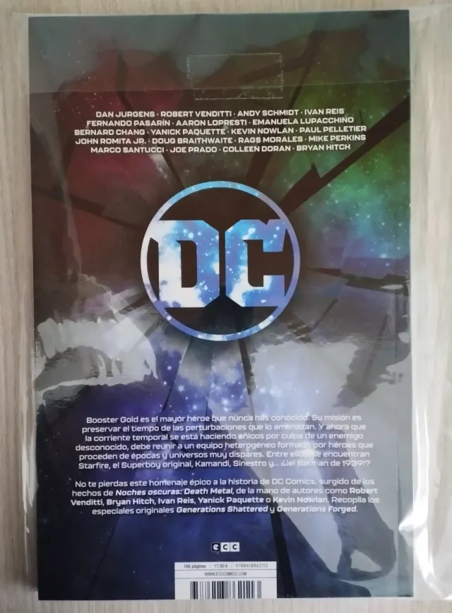 GENERACIONES DESTROZADAS DC COMICS RÚSTICA (ECC)