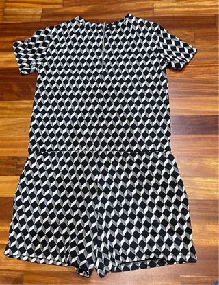 Mono Zara estampado geométrico