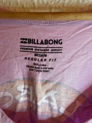 Camiseta sin mangas Billabong rosa