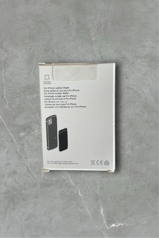 Portafoglio Pelle iPhone Lilla MagSafe Apple