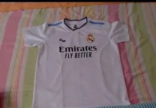 Equipación Real Madrid niño