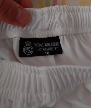 Equipación Real Madrid niño