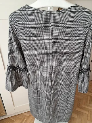 Vestido invierno cuadros