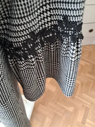 Vestido invierno cuadros