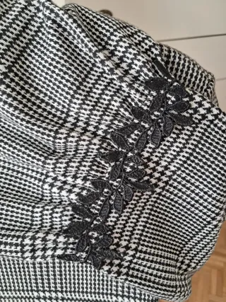 Vestido invierno cuadros