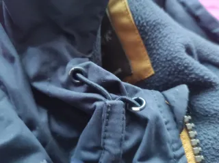 Cazadora Primark Mostaza y Azul Oscuro