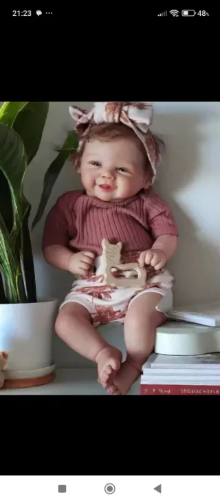 Muñeca Reborn 45cm. Con señales muy real.