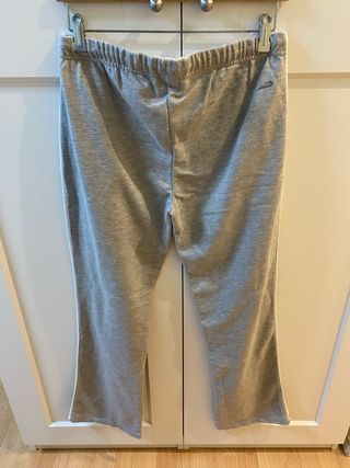 Pantalón chándal algodón gris