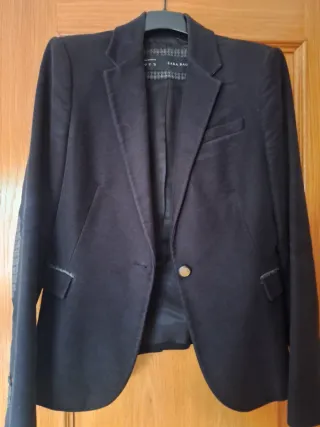 Blazer Zara Negra