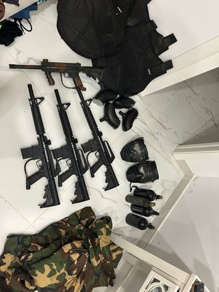 Equipo de Paintball Completo