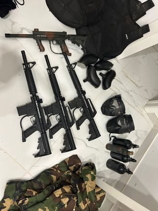 Equipo de Paintball Completo