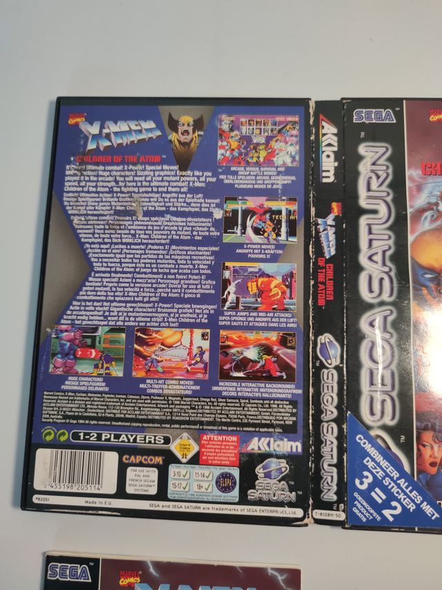 X-Men Children of the Atom Sega Saturn