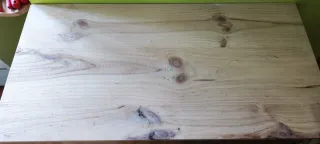 Mesa abatible de madera para pared
