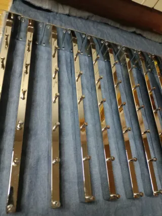 Ganchos de acero para tienda