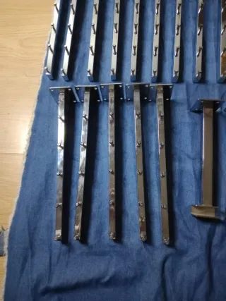 Ganchos de acero para tienda