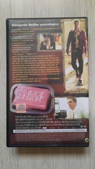 VHS El Club de la Lucha, en español