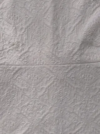 Top blanco espalda abierta lazo negro