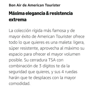 NUEVO Maleta American Tourister