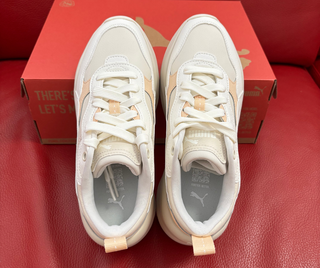 Scarpe Puma Cilia Beige/Bianco Taglie 38 e 40