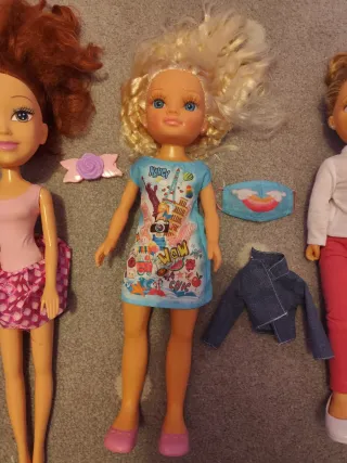 Lote 3 Muñecas Nancy de 40cm