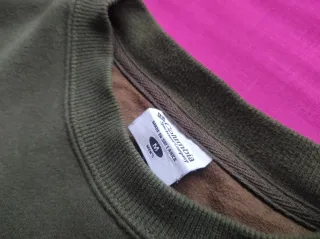 Sudadera Columbia Verde Oliva Vintage