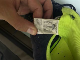 Zapatillas fútbol sala azul y verde