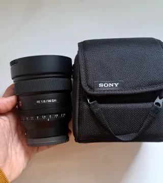 Sony FE 14mm f/1.8 GM Objetivo
