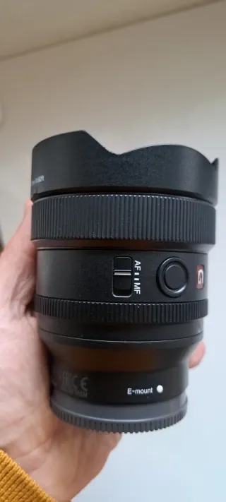 Sony FE 14mm f/1.8 GM Objetivo