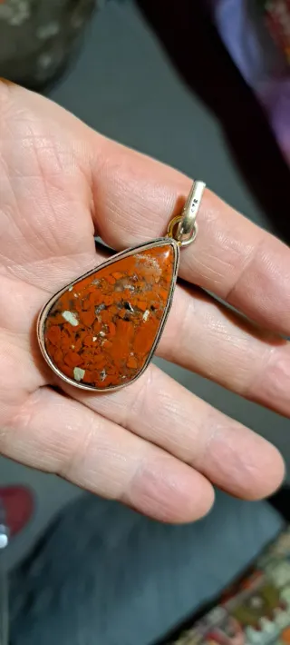 Pendente in agata d'acqua delle filippine