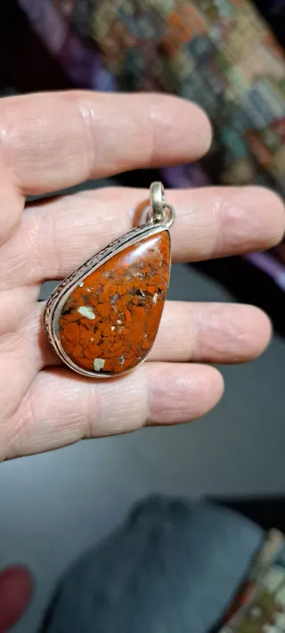 Pendente in agata d'acqua delle filippine