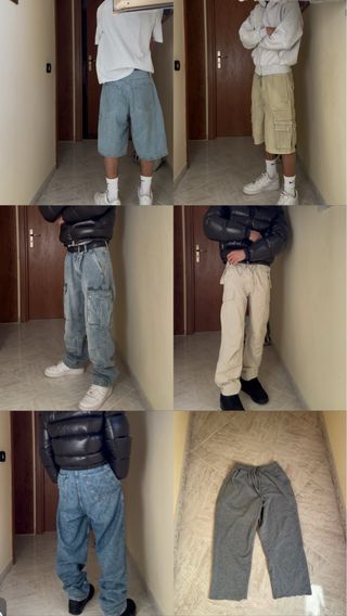 Jeans baggy vintage stile anni 00