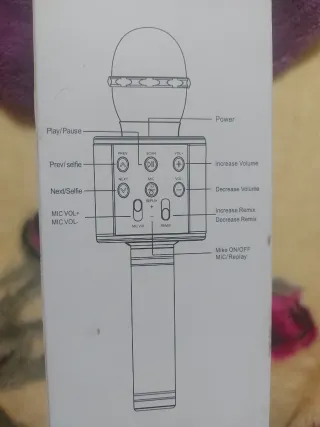 Micrófono Karaoke WS-858