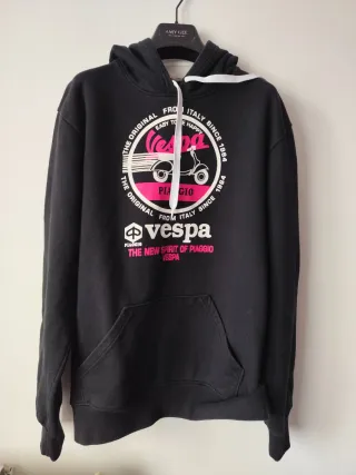 Sudadera Vespa Negra