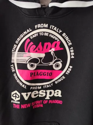 Sudadera Vespa Negra