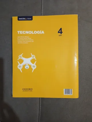 Inicia Tecnología 4.º ESO. Libro de alumno