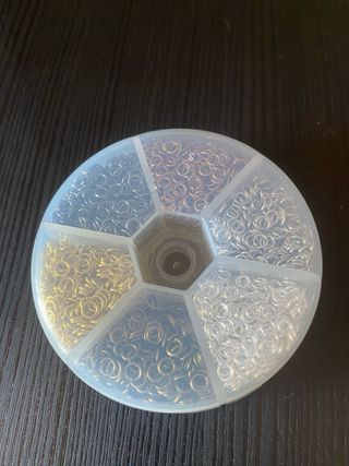 Anellini per bigiotteria assortiti