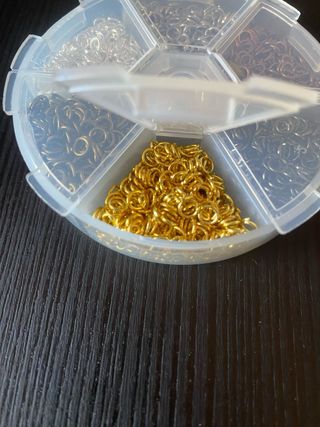 Anellini per bigiotteria assortiti