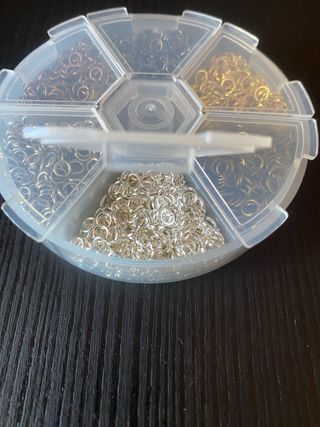 Anellini per bigiotteria assortiti