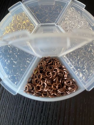 Anellini per bigiotteria assortiti