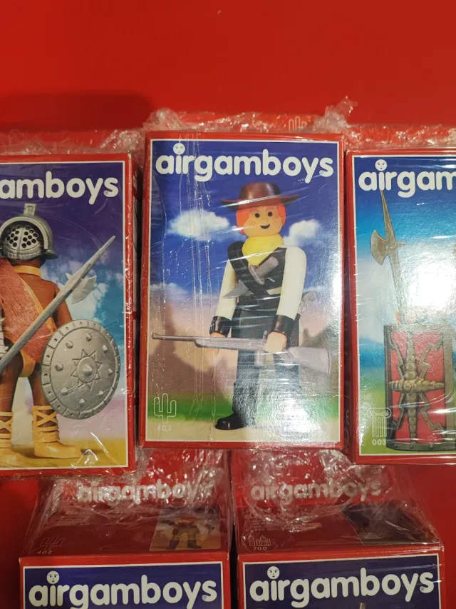 Lote Airgam Boys Figuras