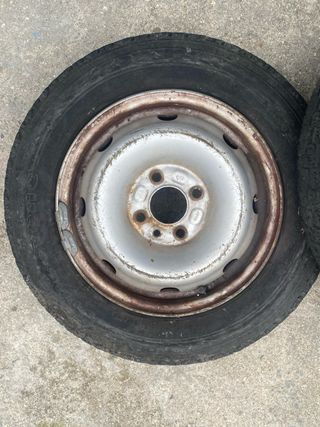 2 Llantas de Acero para Coche