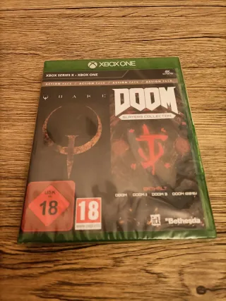 PRECINTADO Doom Slayers Collection y Quake Xbox