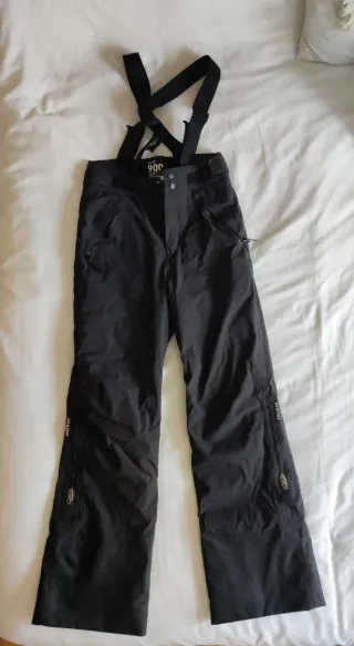Pantalón esquí niño negro