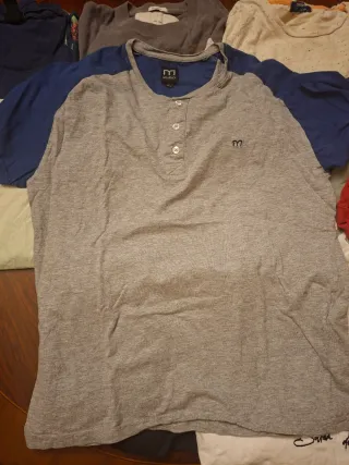 Lote 10 Camisetas Talla L Variadas