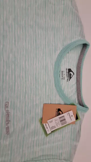 Camiseta Quiksilver verde talla S
