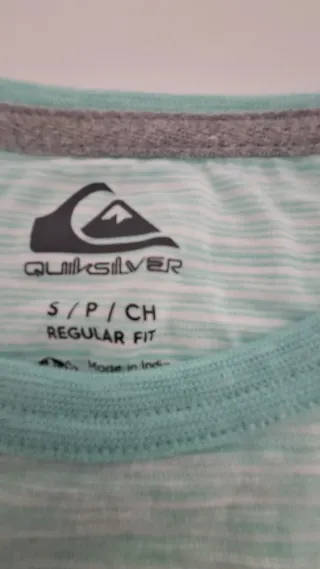 Camiseta Quiksilver verde talla S