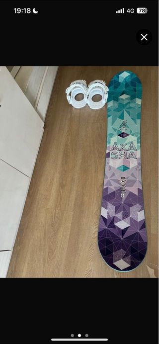 Tabla Snowboard mujer 150 cm
