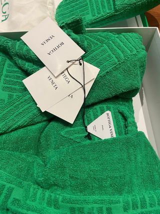 Chanclas y Albornoz Bottega Veneta Verdes