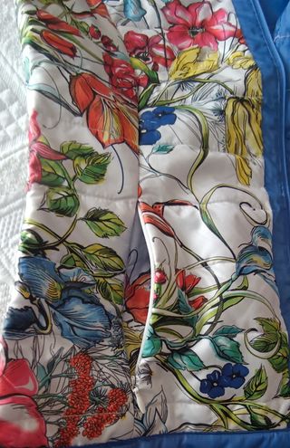 Chaleco Ada Gatti Flores Talla M